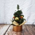 thumbnail image 4 of Qocolhg Outdoor Indoor Christmas Decorations Clearance, Christmas Decor 7.9inch Small Christmas Tree Ornament Mini Christmas Tree Christmas Decor Scene Setting For Living Room Desk Bedroom Ornaments, 4 of 6