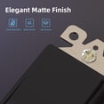 thumbnail image 2 of Interruptor de luz ELEGRP negro mate unipolar 15 A 120-277 V (paquete de 5), 2 of 6
