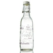 Love Bottle USA Manufactured Glass Water Bottle, BPA Free, 500ml, Healing