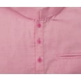 thumbnail image 6 of Atasi Men's Pink Kurta Pyjama Set Long Cotton Shirt Indian Ethnic Wear-XXX-Large, 6 of 7