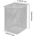 thumbnail image 2 of Mesh Pen Pots, Pen Pots for Desk, Pen Pot, Pen Holder, Pen Holder for Desk, Black, 2 of 4