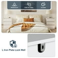 thumbnail image 5 of Demi Bonn 24" Modern Nightstand, Side Table with 3 Drawer, End Table with Sturdy Base for Bedroom, Dorm and Small Spaces, White, 5 of 7