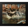 thumbnail image 2 of Daniel, Kevin 14x12 Black Modern Framed Museum Art Print Titled - On the Run, 2 of 5