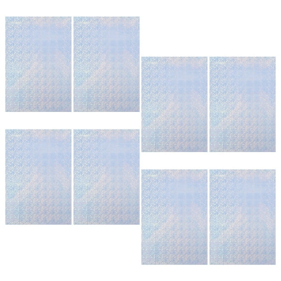 OULII 8pcs Reflective Photo Printing Paper For Printers Paper And Scratch Resistant For Vivid Photo Prints