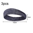 thumbnail image 2 of Diademas deportivas Hukapapa, diadema elástica que absorbe la humedad y para entrenamiento, diademas antideslizantes para el sudorCombinación 2, 2 of 6