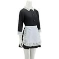 thumbnail image 3 of American Horror Story Moira O'Hara Dress Black Maid Dress with Apron Set Adult Outfit for Women, 3 of 7
