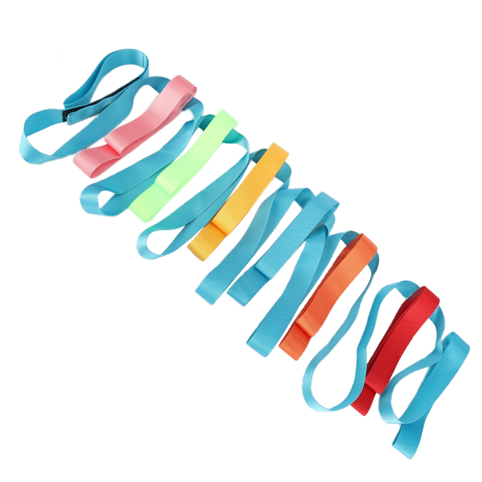 Kids Walking Rope Anti Lost Children Safety Line Rope with Vibrant Handles for Preschool Daycare Kindergarten Group Distance Control 144.88 inches / 368 cm
