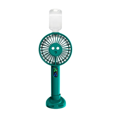 

Summer Outdoor Travel Portable Mini Air Cooling Ventilador Hand Fan USB Rechargeable Electric Water Mist Spray Humidifier Fan
