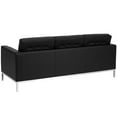 thumbnail image 5 of Flash Furniture Leather Sofa,Button Tufted,Black ZB-LACEY-831-2-SOFA-BK-GG, 5 of 5