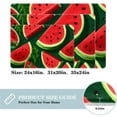 thumbnail image 2 of Watermelon Non-Slip Polyester Floor Carpet Door Rugs - Machine Washable Kitchen Rug, 2 of 6