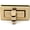 Brushed Brass, variant on CRAFTME STUDIO 1-1/4" Twist Lock Purse Closure – Rectangle Turn Lock Clasp for Bags, Handbags & DIY Craft (Silver, VT154)