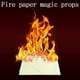 thumbnail image 1 of 5pcs 20*25cm Fire Paper Flash Flame Paper Fire Paper Magic Props Effect Shock, 1 of 4