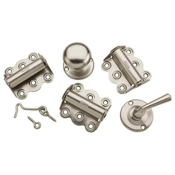 Nickel Screen Door Kit & Screws