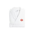 thumbnail image 2 of Authentic Hotel and Spa  Red Snowflake Terry Cloth Turkish Cotton Bath Robe S/M, 2 of 2