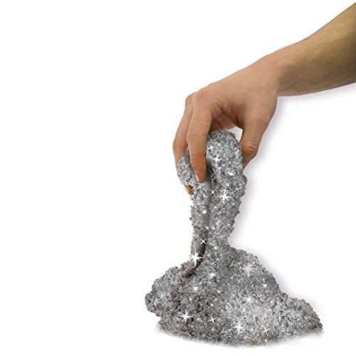 kinetic sand metallic silver