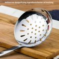 thumbnail image 5 of Lttoisl 5-Piece Stainless Steel Kitchen Utensil Set, 10-13 Inch Spoons and Spatulas, Ergonomic Grip for Comfortable Cooking, Essential Tools for Frying, Serving, and Draining Oil, 5 of 7