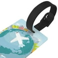 thumbnail image 3 of Sikiie Dreaming Travel Luggage Tags Privacy Cover ID Label Suitcase Tags Identifiers For School Bags,Suitcases, 3 of 7