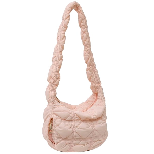 Bolsos tipo hobo con burbujas para mujer, bolso de mano acolchado para mujer, bolso acolchado, bolso de mano ligero y acolchado, bolso de hombro acolchado