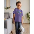 thumbnail image 2 of Storybook Dinos Pattern T-Shirt Toddler -Image by Shutterstock,  5 Toddler, 2 of 4