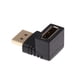 thumbnail image 1 of Moyic Adaptador de 90 grados, convertidor de extensión de conector de codo en ángulo izquierdo y derecho DP a de 270 grados Type9 NO9, 1 of 6