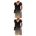 thumbnail image 2 of Sonducket Vestido elegante para mujer, cena, cita, noche, colegio, escuela, banquete, niñas, verano, cumpleaños, oficina, ropa femenina, Type2 NO2, 2 of 6