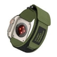 thumbnail image 2 of Bands Compatible with Apple Watch 49mm 45mm 44mm 42mm Men Women, Tactical Nylon Wide Watch Bands Sport Loop Magic Clasp Strap for iWatch Ultra/Ultra 2 Series 9 8 7 6 5 4 3 2 1 SE,Armygreen, 2 of 7