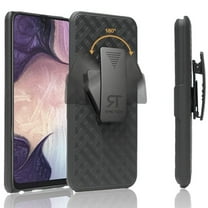 Rome Tech Samsung Galaxy A50 Shell Holster Combo Case - Black