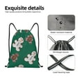 thumbnail image 4 of Honeii Gingerbread Snowman Cookies Print Drawstring Backpack,Drawstring Bags String Backpack Gym Cinch Sack Backpack Sport Bag Draw-Medium, 4 of 6