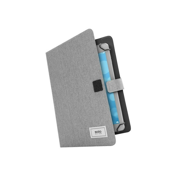 Solo Re:think Carrying Case for 8.5" to 11" Tablet, Heather Gray