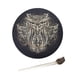 thumbnail image 1 of Frame Drum Sound Healing Tool Alchemical Moon Drum para familiares amigos mejores regalos, 1 of 7