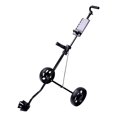 thumbnail image 4 of LOVIVER Golf Bag Carrier Cart with 2 Wheel Foldable Iron Professional Golf Push Cart, 4 of 8