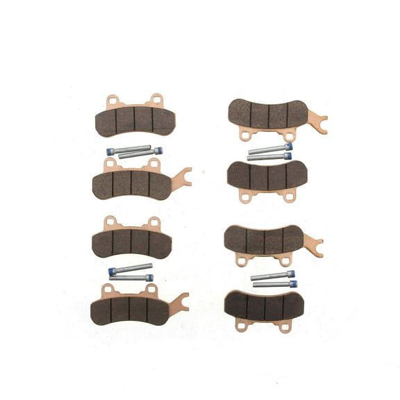 Foreverun Motor Front and Rear Brake Pads for Can-Am Maverick X3 4x4 2017 2018 2019 2020 2021
