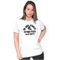thumbnail image 4 of Fitness This Pizza Foodie Gym Workout Womens Slim Fit Graphic Tee Brisco Brands S, 4 of 5