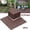 Brown, variant on Elleree 22Pcs Interlocking Patio Deck Tiles, Outdoor Waterproof 24"x12" Decking Floor tiles for Balcony Flooring Poolside Backyard