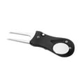 thumbnail image 4 of Uxcell Golf Divot Tool, 2 Pack of Foldable Repair Fork with Button Ball Marker Training Accessory for Golf Sport , Black, 4 of 6