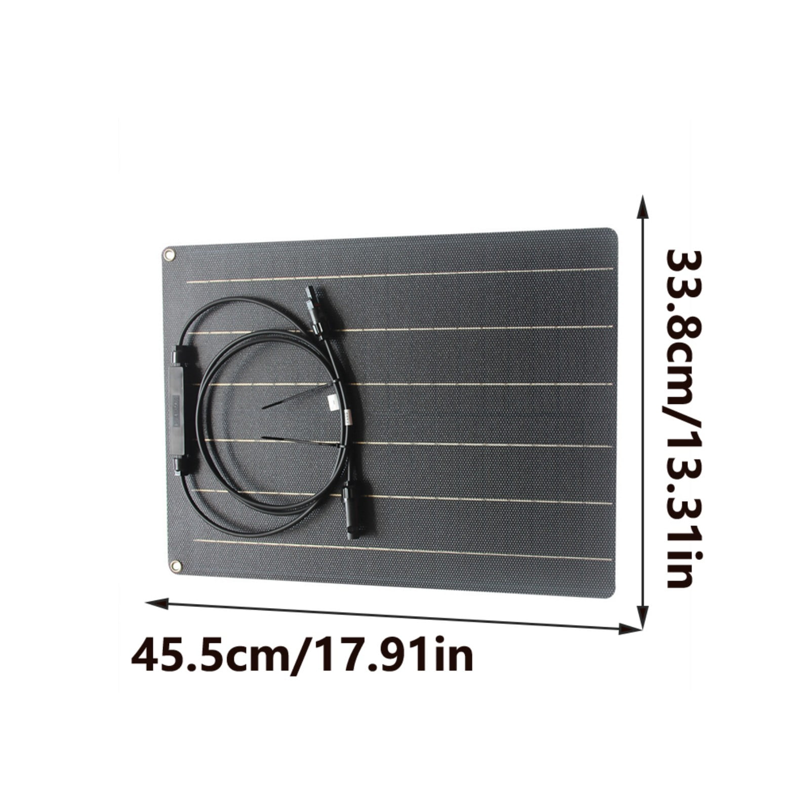 Super Light 30W Flexible Solar Charging Panel for Outdoor Use Easy Curved Surfaces Installation Foldable Solar Panel