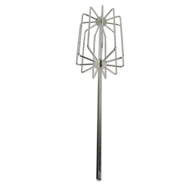 Fish Bait Whisk, Easy To Operate Symmetrical Design Groundbait Mixer Stainless Steel For Outdoor Work