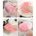 thumbnail image 6 of AUQ Disposable Dish Cloths Disposable Cleaning Towels Kitchen Roll Kitchen Cloth Roll Reusable Cleaning Cloths Easy Cleaning Wipes Washable Kitchen Paper Towels Dishcloth Blue One Size, 6 of 7