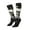 2 Black-1, variant on Women Crew Soft Moisture-wicking Socks Ink Style Bald Eagle Pattern Design Cotton Socks, One Size fit All