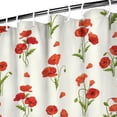 thumbnail image 3 of Waterproof Beautiful Colorful Floral Shower Curtain 72x72 Inch Boho Style Polyester Unique Shower Curtain for Bathroom Hotel Home Decor with 12 Plastic Hooks, 3 of 5