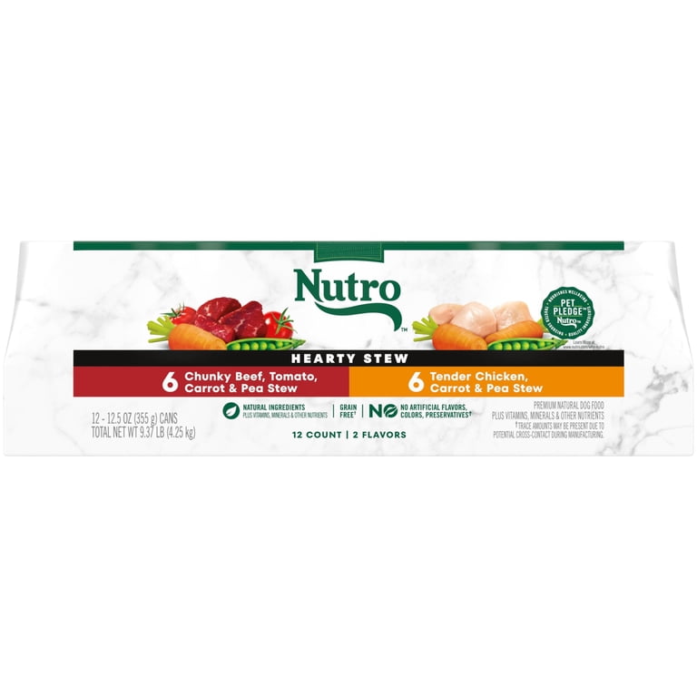 Nutro Natural Choice Cuts in Gravy Wet Dog Food Variety Pack, 12 x 3.5 oz photo 2