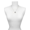 thumbnail image 3 of Delight Jewelry Silvertone Pink Softball with Stitching Spinner Best Mom Ever Charm Necklace, 3 of 4