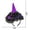 Purple, variant on WHEANG Halloween Headbands for Women Halloween Witch Hat Cute Witch Costume Headpiece Holiday Party Cosplay Hair Accessories for Women Halloween Decor Purple One Size