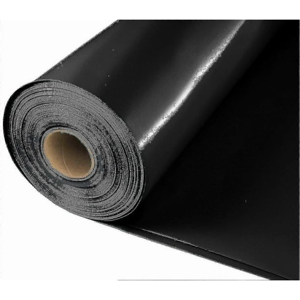 Damp Proof Membrane Black Polythene Sheeting Roll Dpm 4m 5m Wide 300mu Brick-1m x 5m-