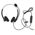 thumbnail image 2 of Customer Service Headset,Wired Telephone Headset Noise Office Headphonewith Mic Wired Telephone Headset Solid Performance, 2 of 14