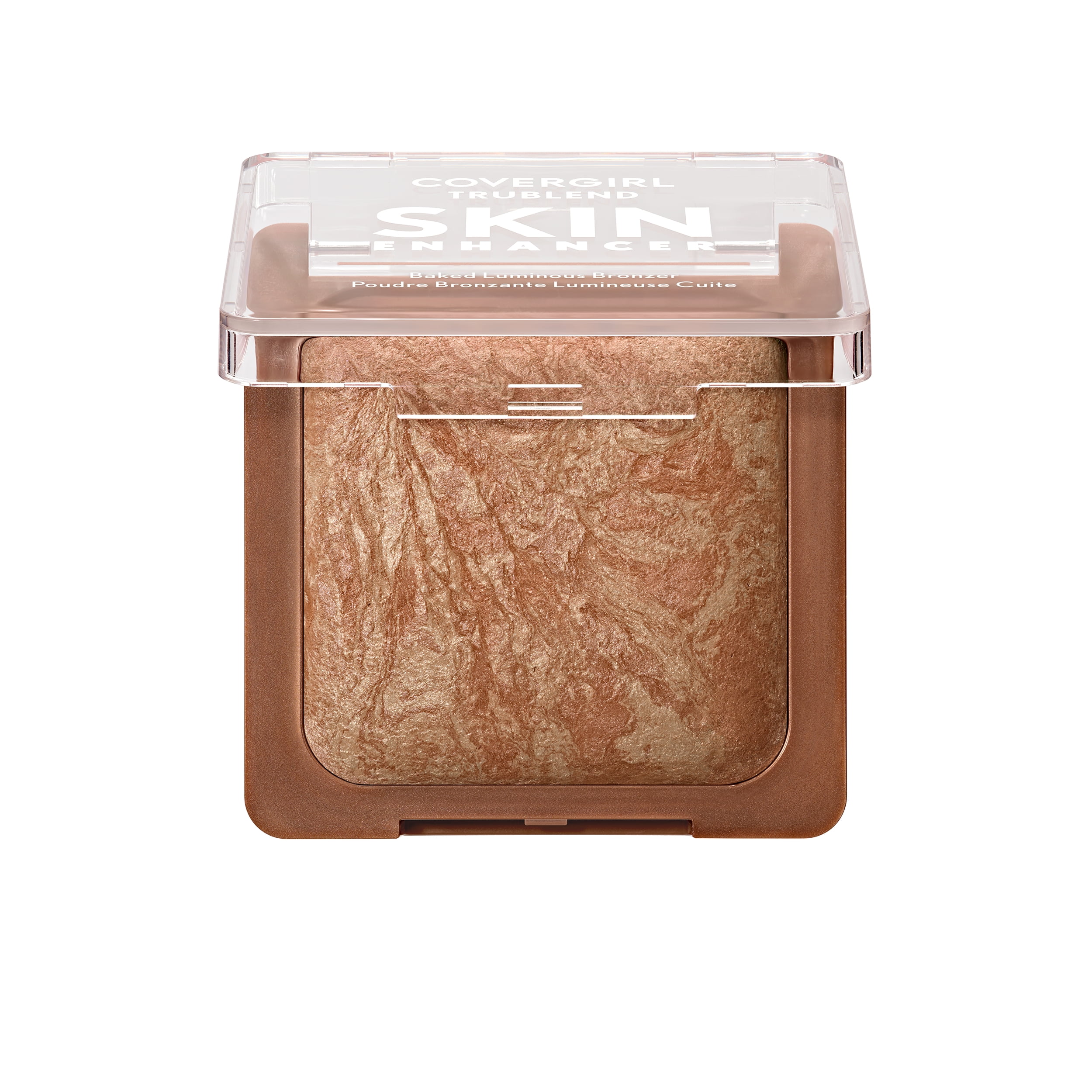COVERGIRL TruBlend Skin Enhancer Baked Luminous Bronzer, 300 Honey Bun, 0.28oz