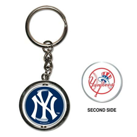 New York Giants Key - New York Yankees Spinner Key Ring - No Size