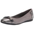 thumbnail image 1 of Zapatos Anne Klein Able Ballet Flat para mujer, color gris, talla 40, 1 of 1