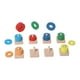 thumbnail image 1 of Juguete sensorial de madera para clasificar por colores y apilar. Regalo de cumpleaños para niñas. Juguete educativo para el aprendizaje cognitivo en, 1 of 9