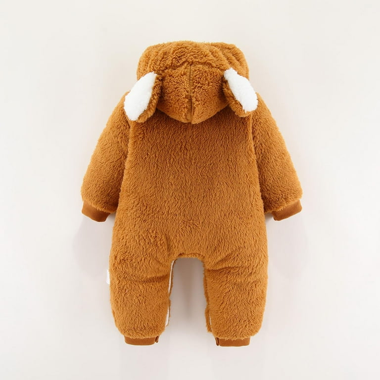 gakvbuo Clearance Items All 2022!Teddy Bear Onesie Baby Newborn